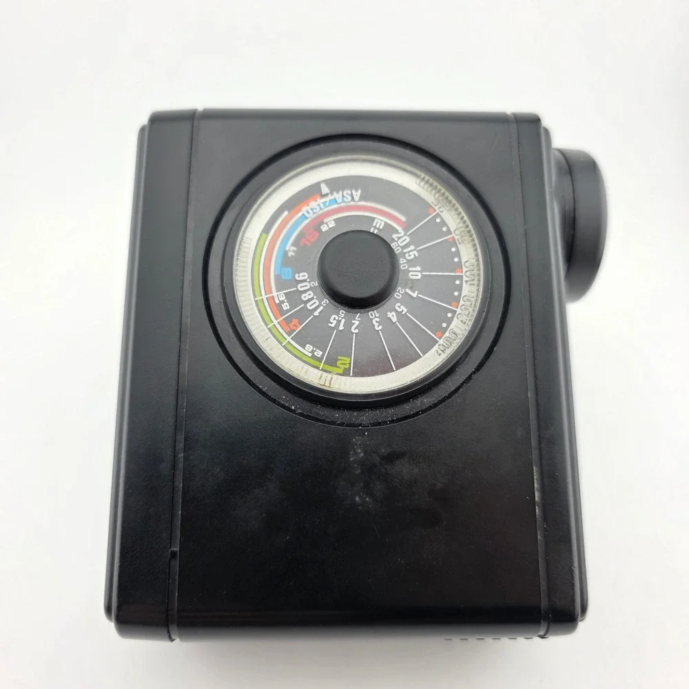 Nikon Speedlight SB-12 Flash Vintage Nikon Case Japan SS-7 Untested Compact Tool
